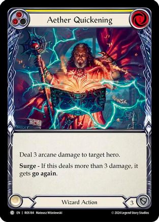 Aether Quickening (Yellow) [ROS184] (Rosetta)-1