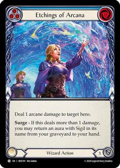 Etchings of Arcana (Blue) [ROS191] (Rosetta)  Rainbow Foil-1