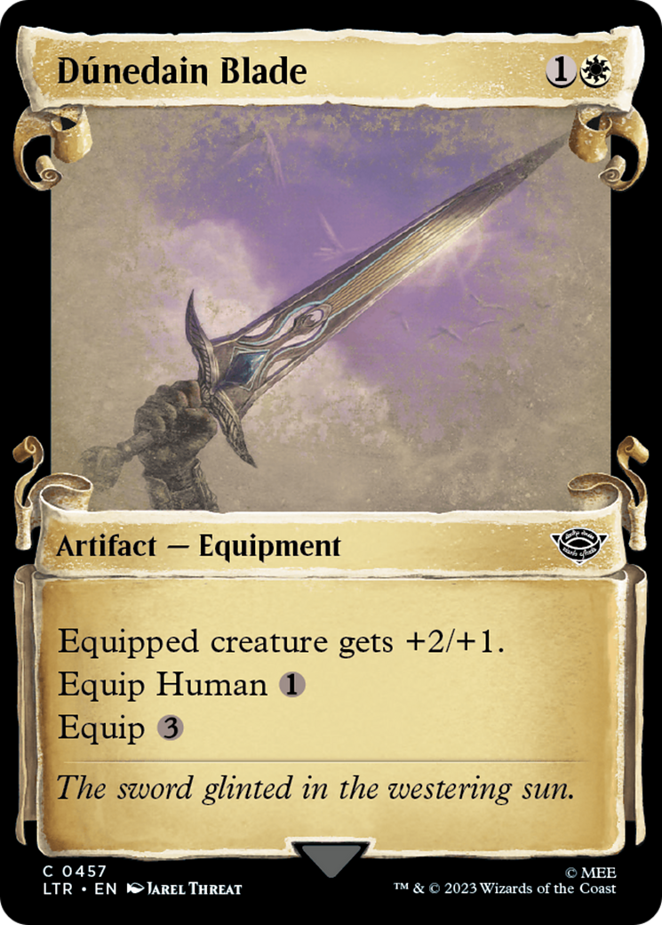 Dunedain Blade [The Lord of the Rings: Tales of Middle-Earth Showcase Scrolls]-1