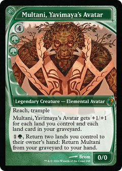 Multani, Yavimaya's Avatar (Future Sight) [Mystery Booster 2]-1