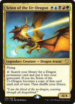 Scion of the Ur-Dragon [Commander 2017]-1