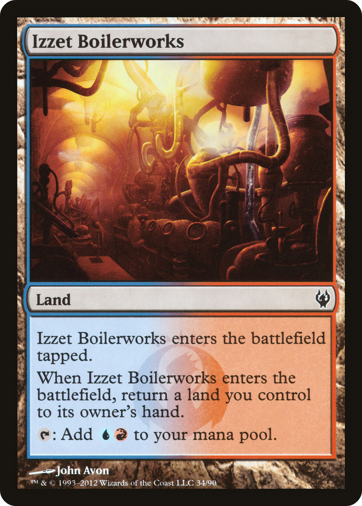 Izzet Boilerworks [Duel Decks: Izzet vs. Golgari]-1
