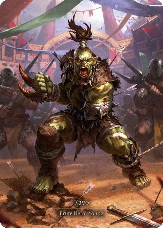 Kayo (Marvel) [HVY002] (Heavy Hitters)  Cold Foil-2