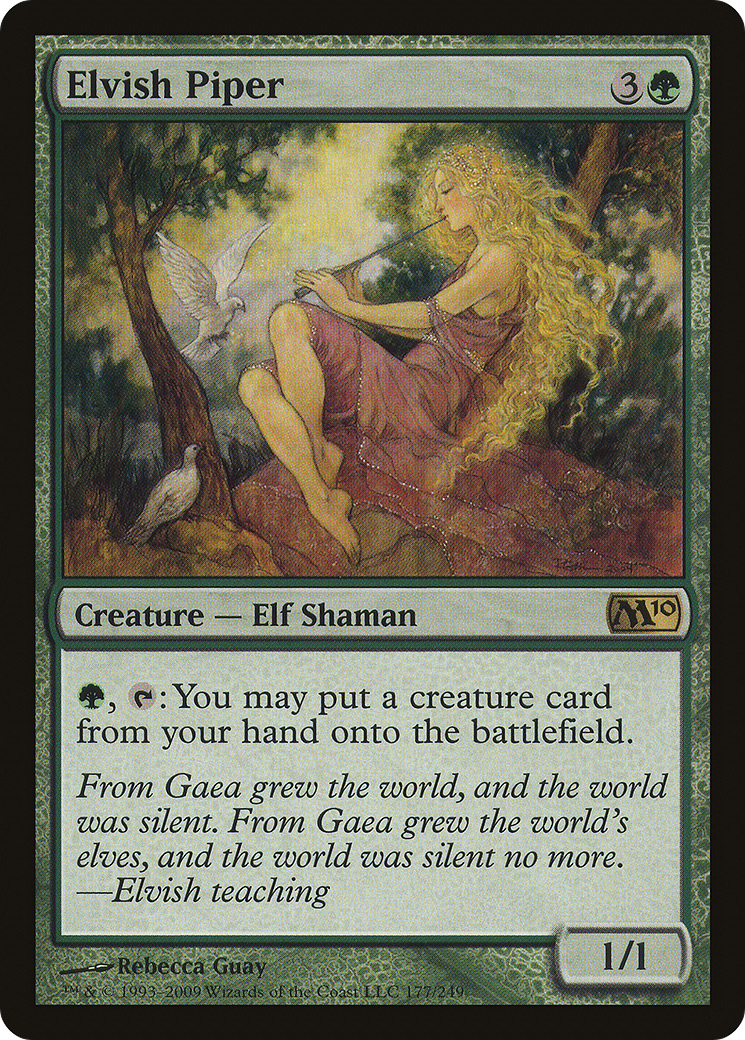 Elvish Piper [Magic 2010]-1
