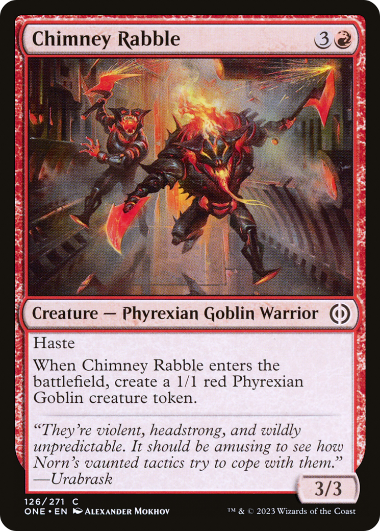 Chimney Rabble [Phyrexia: All Will Be One]-1
