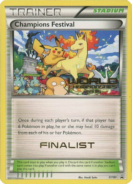 Champions Festival (XY91) (2015 Finalist) [XY: Black Star Promos]-1