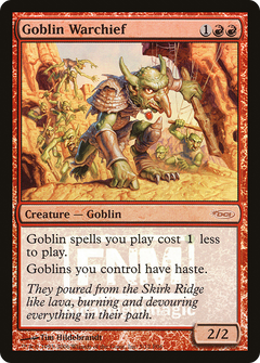 Goblin Warchief [Friday Night Magic 2006]-1