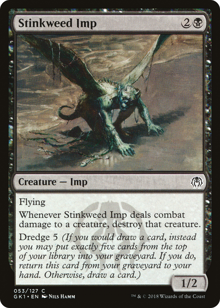 Stinkweed Imp [Guilds of Ravnica Guild Kit]-1