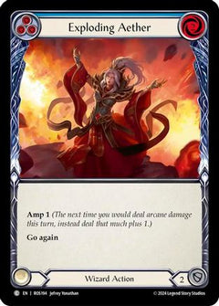 Exploding Aether (Blue) [ROS194] (Rosetta)  Rainbow Foil-1