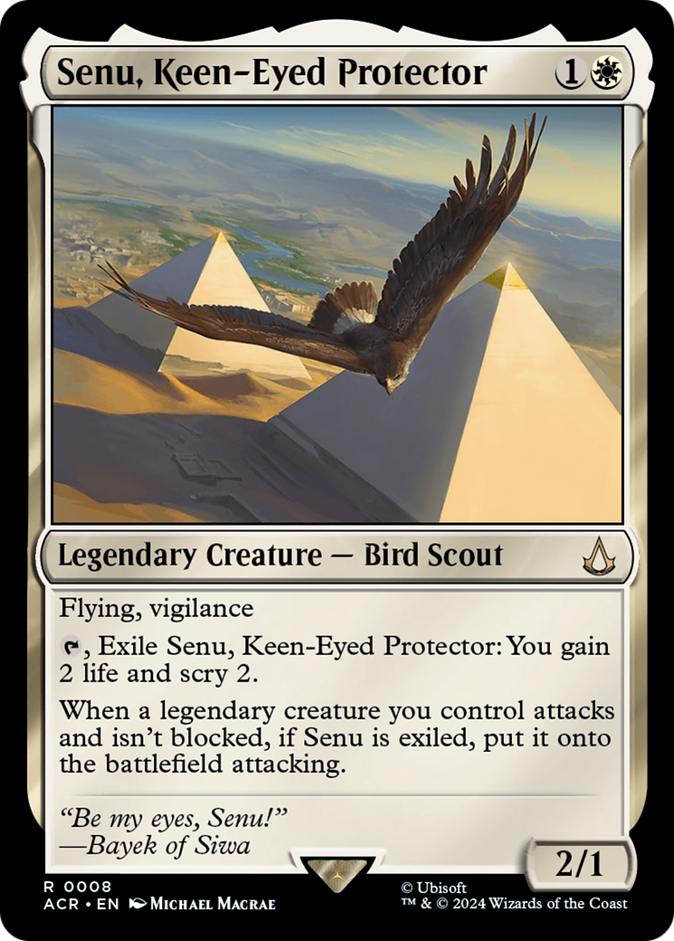 Senu, Keen-Eyed Protector [Assassin's Creed]-1