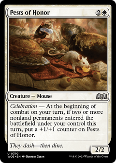 Pests of Honor [Wilds of Eldraine]-1