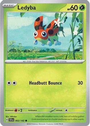 Ledyba (002/142) [Scarlet & Violet: Stellar Crown]-1