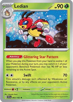 Ledian (003/142) [Scarlet & Violet: Stellar Crown]-1