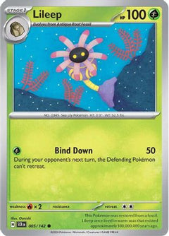 Lileep (005/142) [Scarlet & Violet: Stellar Crown]-1