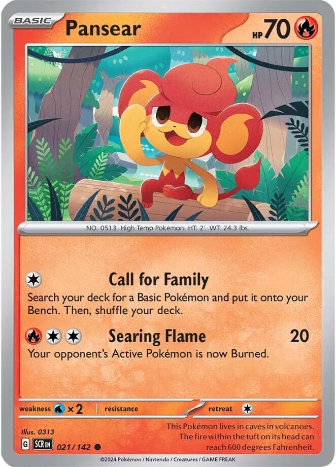 Pansear (021/142) [Scarlet & Violet: Stellar Crown]-1