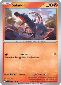 Salandit (023/142) [Scarlet & Violet: Stellar Crown]-1