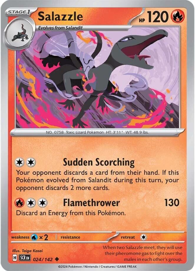 Salazzle (024/142) [Scarlet & Violet: Stellar Crown]-1