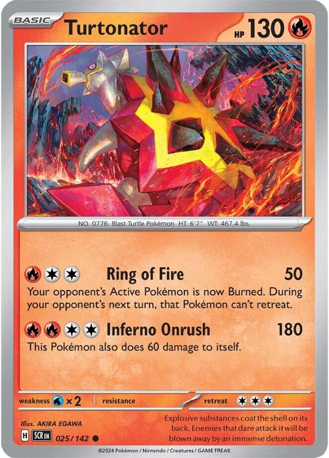 Turtonator (025/142) [Scarlet & Violet: Stellar Crown]-1