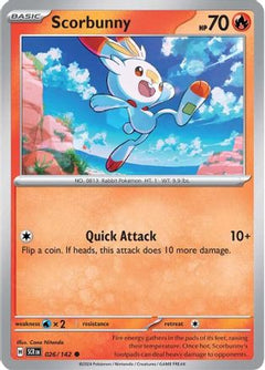 Scorbunny (026/142) [Scarlet & Violet: Stellar Crown]-1