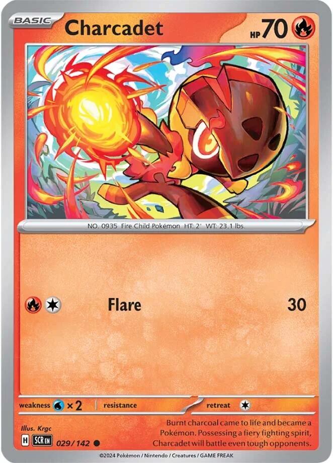 Charcadet (029/142) [Scarlet & Violet: Stellar Crown]-1