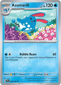 Azumarill (034/142) [Scarlet & Violet: Stellar Crown]-1