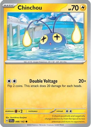 Chinchou (048/142) [Scarlet & Violet: Stellar Crown]-1