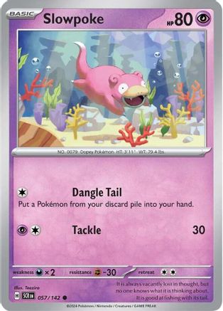 Slowpoke (057/142) [Scarlet & Violet: Stellar Crown]-1