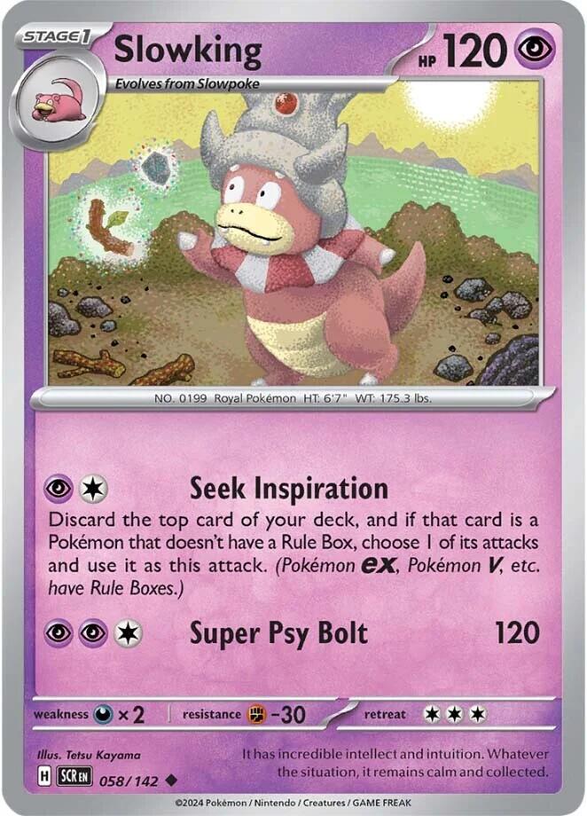 Slowking (058/142) [Scarlet & Violet: Stellar Crown]-1