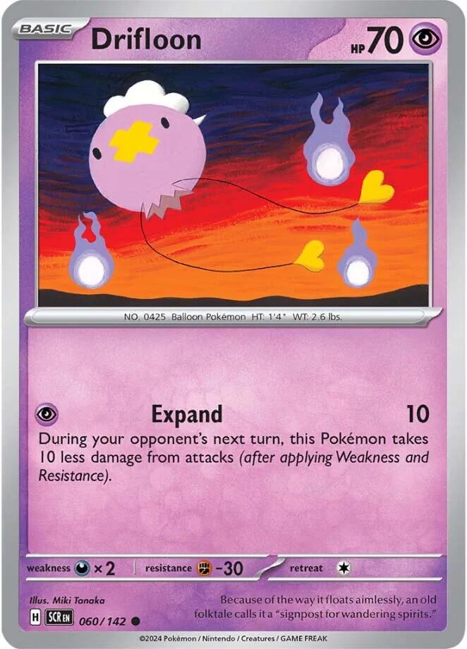 Drifloon (060/142) [Scarlet & Violet: Stellar Crown]-1