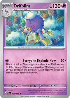 Drifblim (061/142) [Scarlet & Violet: Stellar Crown]-1