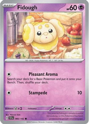 Fidough (066/142) [Scarlet & Violet: Stellar Crown]-1