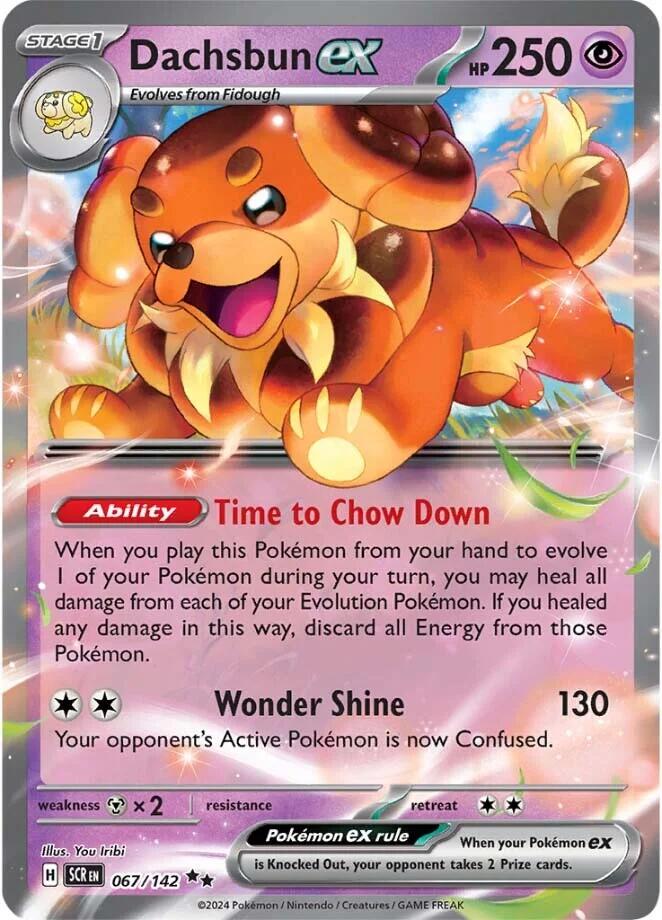 Dachsbun ex (067/142) [Scarlet & Violet: Stellar Crown]-1