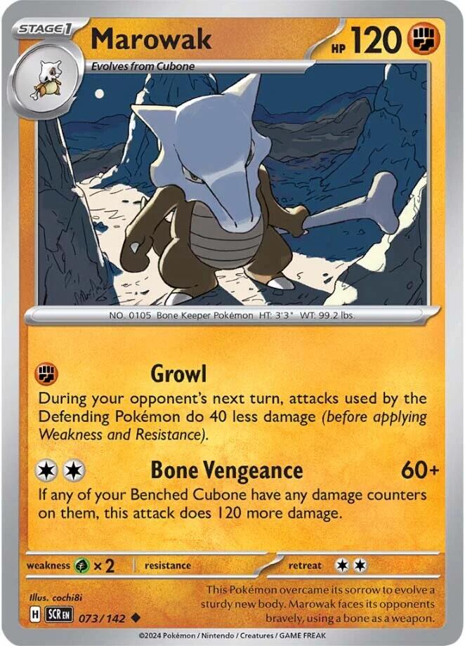 Marowak (073/142) [Scarlet & Violet: Stellar Crown]-1