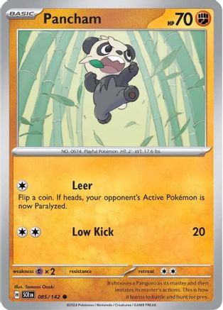 Pancham (085/142) [Scarlet & Violet: Stellar Crown]-1