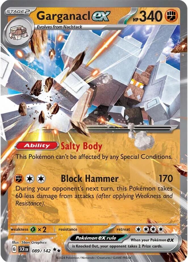 Garganacl ex (089/142) [Scarlet & Violet: Stellar Crown]-1