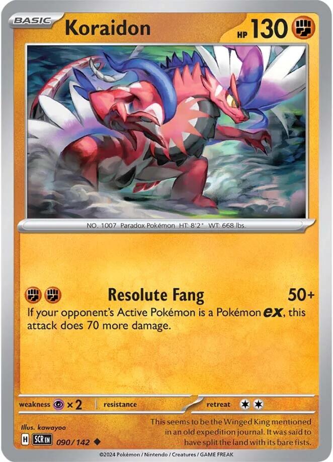 Koraidon (090/142) [Scarlet & Violet: Stellar Crown]-1