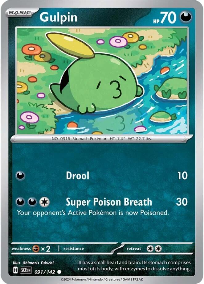 Gulpin (091/142) [Scarlet & Violet: Stellar Crown]-1