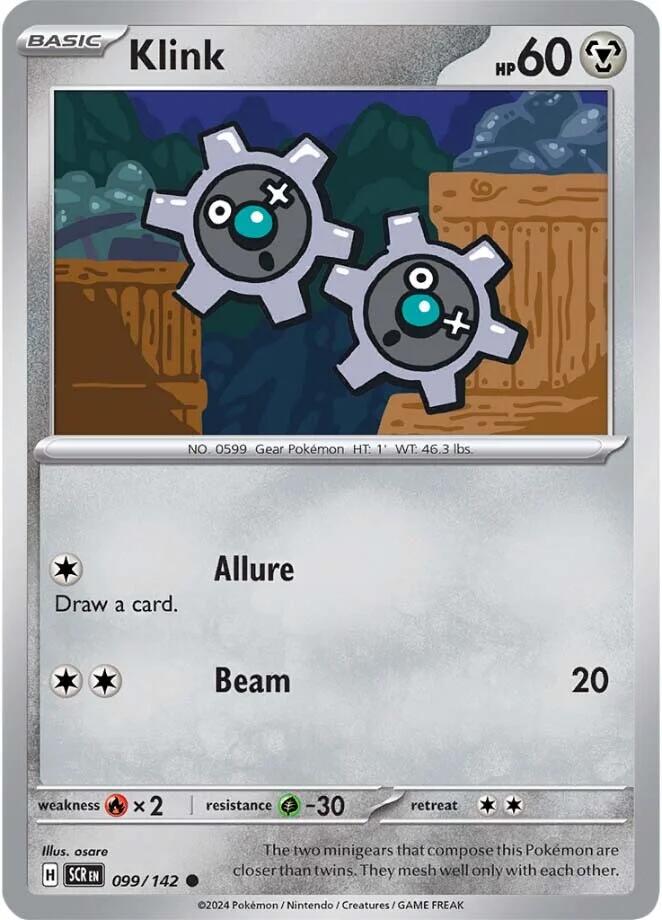 Klink (099/142) [Scarlet & Violet: Stellar Crown]-1