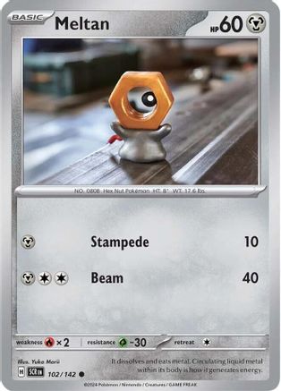 Meltan (102/142) [Scarlet & Violet: Stellar Crown]-1