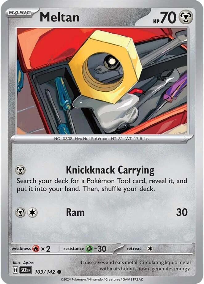 Meltan (103/142) [Scarlet & Violet: Stellar Crown]-1