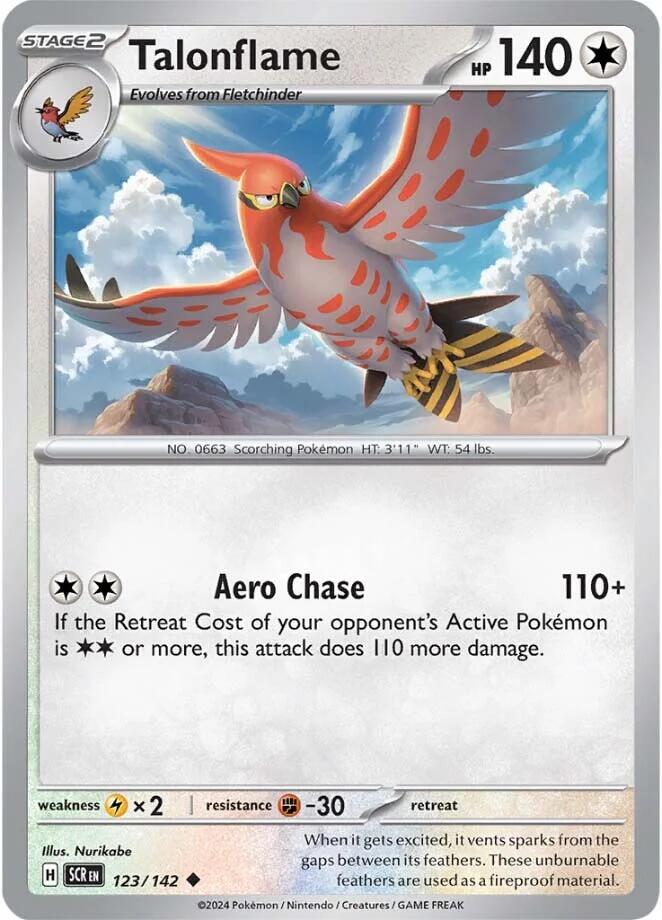 Talonflame (123/142) [Scarlet & Violet: Stellar Crown]-1