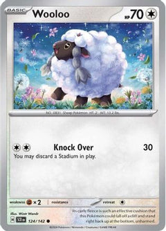 Wooloo (124/142) [Scarlet & Violet: Stellar Crown]-1