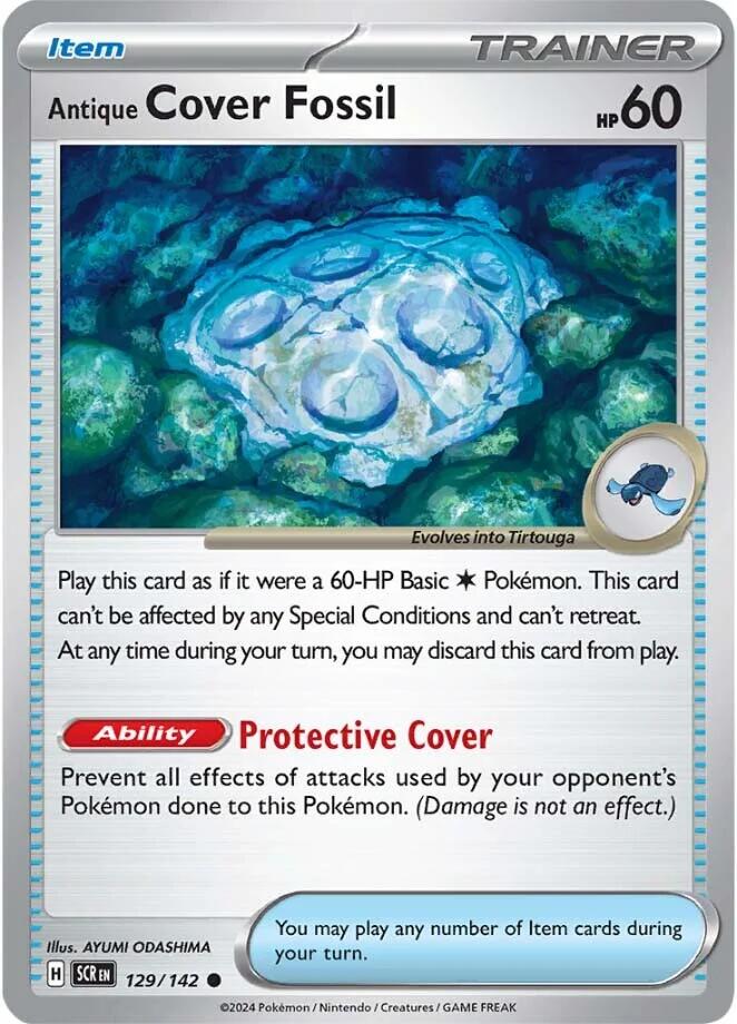 Antique Cover Fossil (129/142) [Scarlet & Violet: Stellar Crown]-1