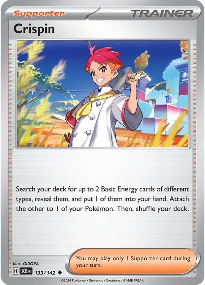 Crispin (133/142) [Scarlet & Violet: Stellar Crown]-1