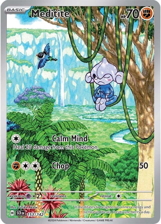 Meditite (153/142) [Scarlet & Violet: Stellar Crown]-1
