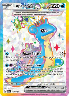 Lapras ex (158/142) [Scarlet & Violet: Stellar Crown]-1