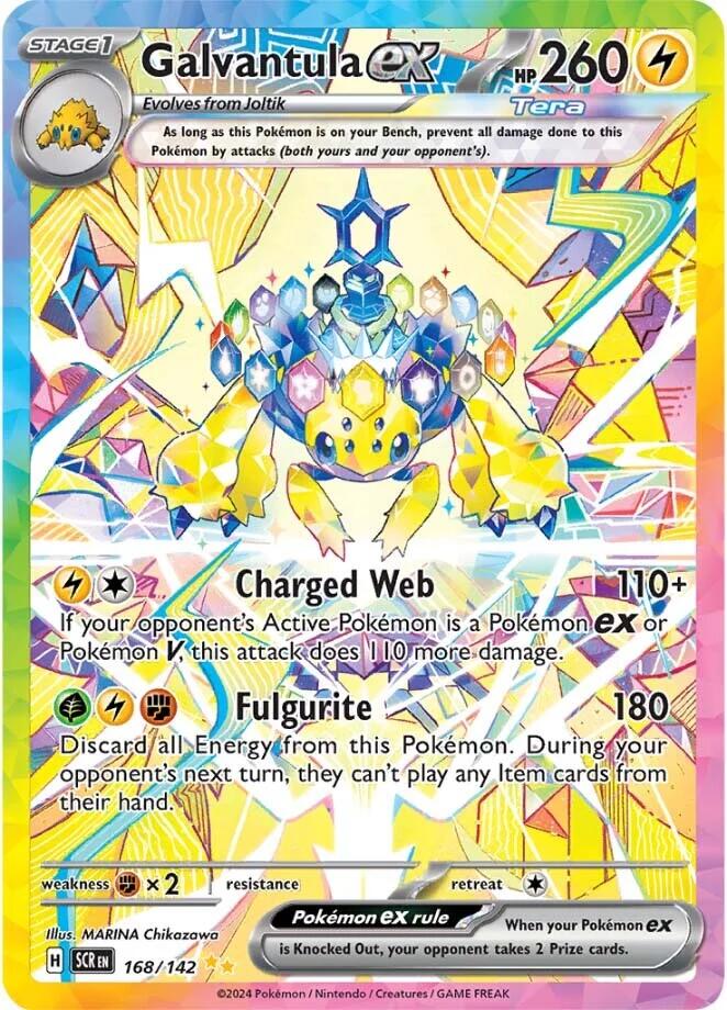Galvantula ex (168/142) [Scarlet & Violet: Stellar Crown]-1