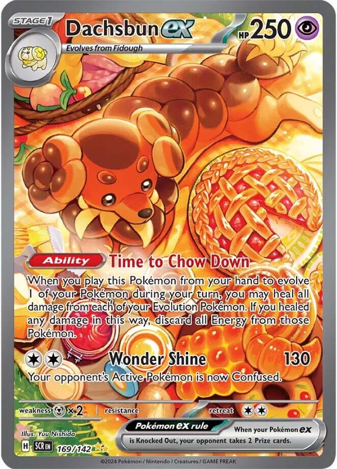 Dachsbun ex (169/142) [Scarlet & Violet: Stellar Crown]-1