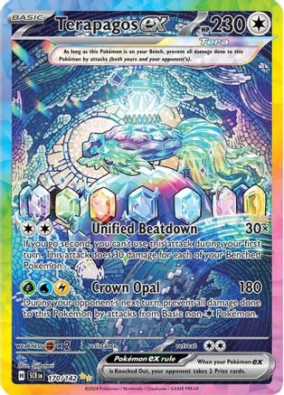 Terapagos ex (170/142) [Scarlet & Violet: Stellar Crown]-1