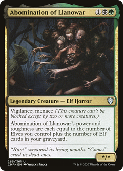 Abomination of Llanowar [Commander Legends]-1